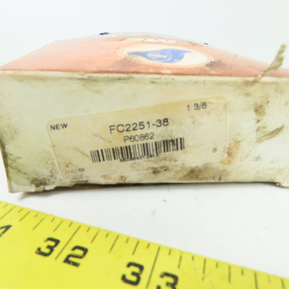 MB Manufacturing FC2251-38 1-3/8" Bore 2-Bolt Flange Mounted Ball Bearing NEW