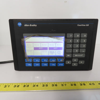 Allen-Bradley 2711-K5A20X PanelView 550 Operator Interface Ser H Rev D FRN 4.46