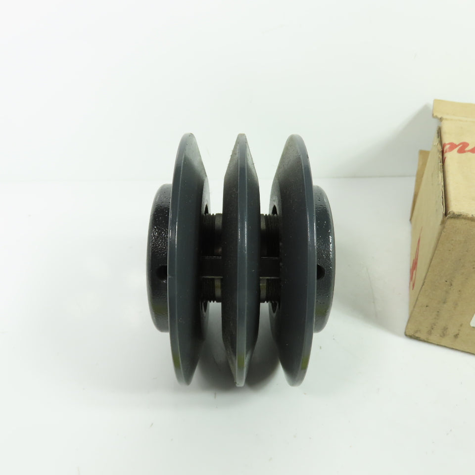 Browning 2VP50X 2-Groove Variable Pitch Pulley Sheave 1-1/8" Bore