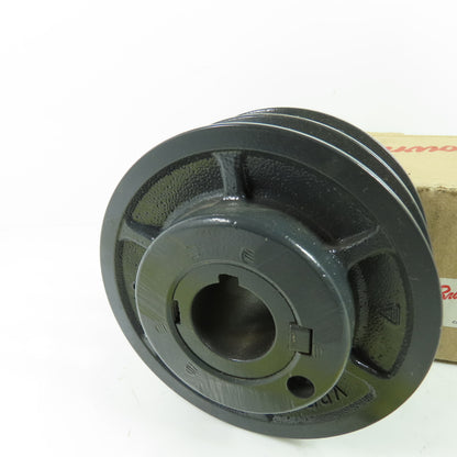 Browning 2VP50X 2-Groove Variable Pitch Pulley Sheave 1-1/8" Bore