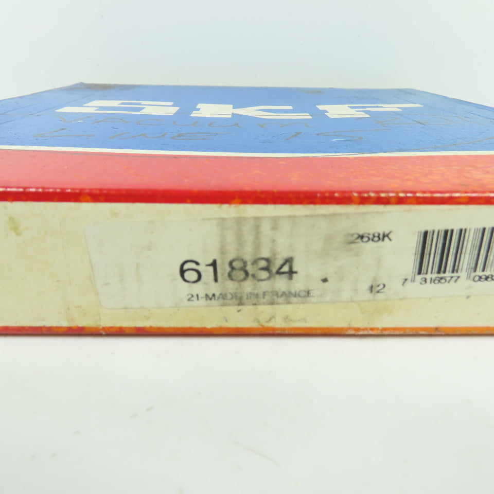 SKF 61834 Deep Groove Ball Bearing 170mm Bore 215mm OD NEW