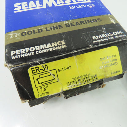 Sealmaster ER-30 Ball Bearing Insert 1-7/8" Bore Set Screw NEW