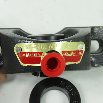 Sealmaster NP-12TX ALP 3/4" 2-Bolt Pillow Block Ball Bearing NEW