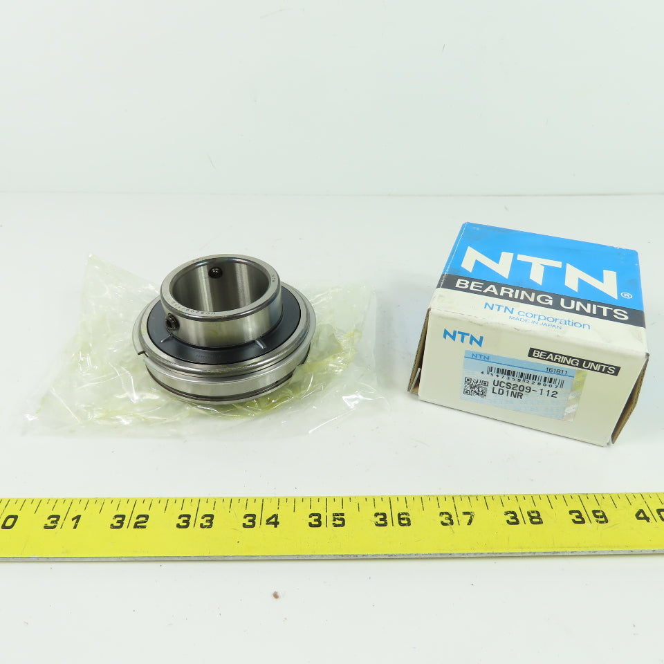 NTN UCS209-112LD1NR Insert Ball Bearing 1-3/4" Bore NEW