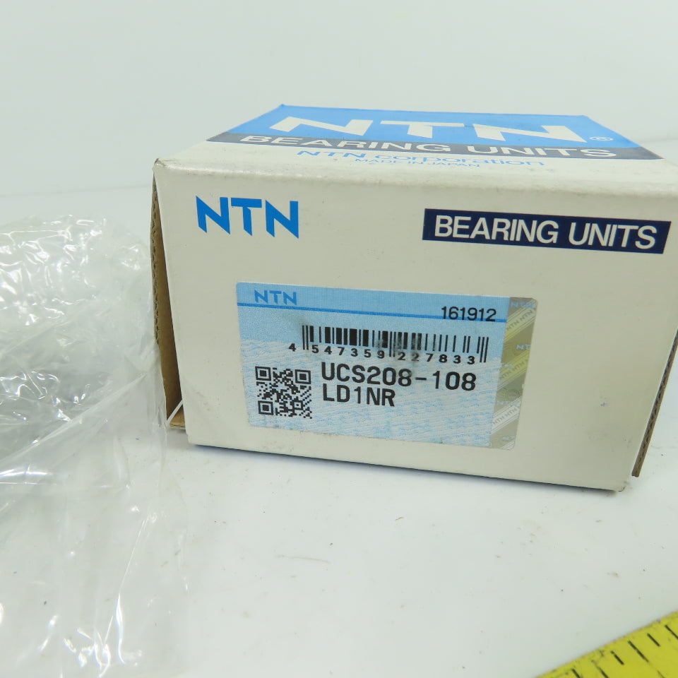 NTN UCS208-108 Insert Ball Bearing 1-1/2" Bore NEW