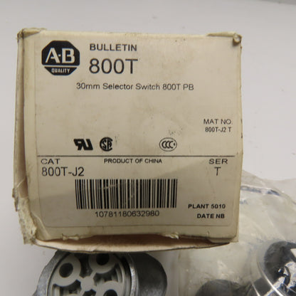 Allen-Bradley 800T-J2 30mm Selector Switch Actuator