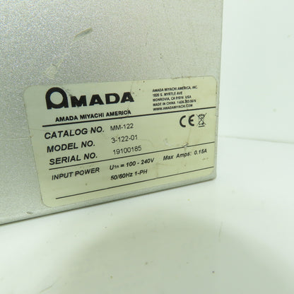 Amada Miyachi MM-122 3-122-01 Weld Checker 100-240V 1Ph