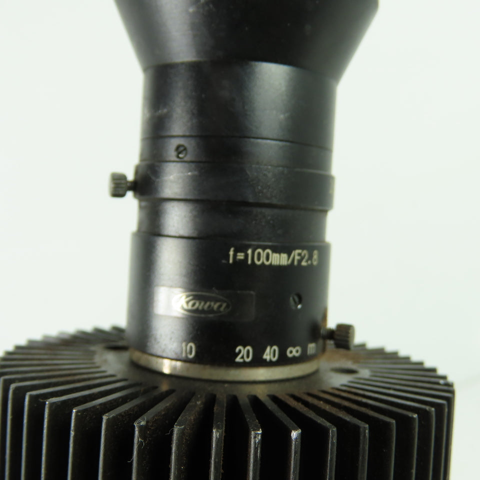Kowa 18R0000043 FA948NCN51 100mm f/2.8 Industrial Lens w/ Pop-Link Mounting Arm