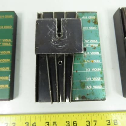 Bridge Marker for Cello Viola Violin Lot Of 3
