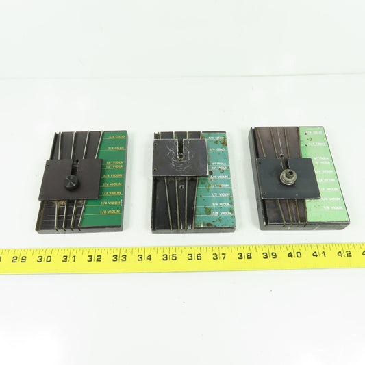 Bridge Marker for Cello Viola Violin Lot Of 3