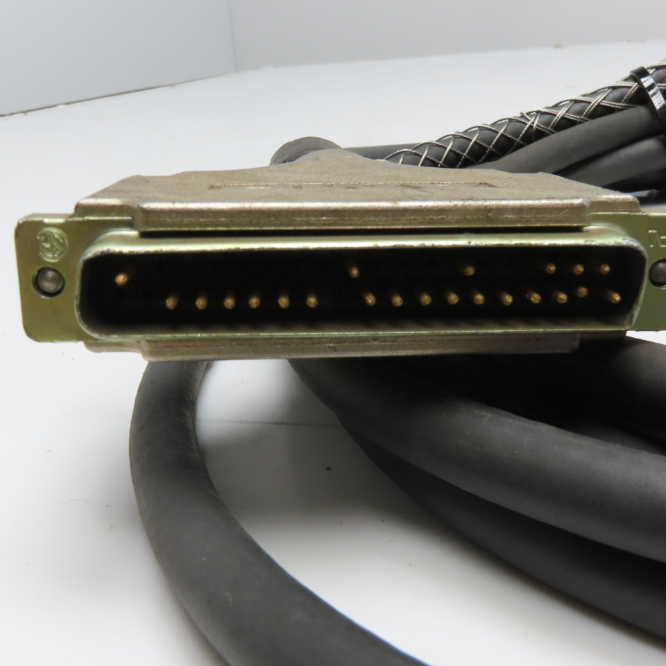 Lutze 23695A Superflex Tronic PUR DB37 to 32-Pin Circular Connector Cable 12'