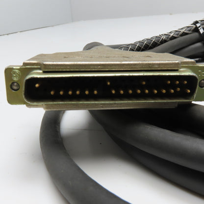 Lutze 23695A Superflex Tronic PUR DB37 to 32-Pin Circular Connector Cable 12'