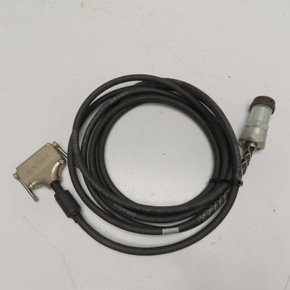 Lutze 23695A Superflex Tronic PUR DB37 to 32-Pin Circular Connector Cable 12'