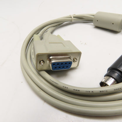 Microscan HESC-006-M 98-AC00-0SC0 DB9 Female to 10-Pin Mini-DIN Interface Cable