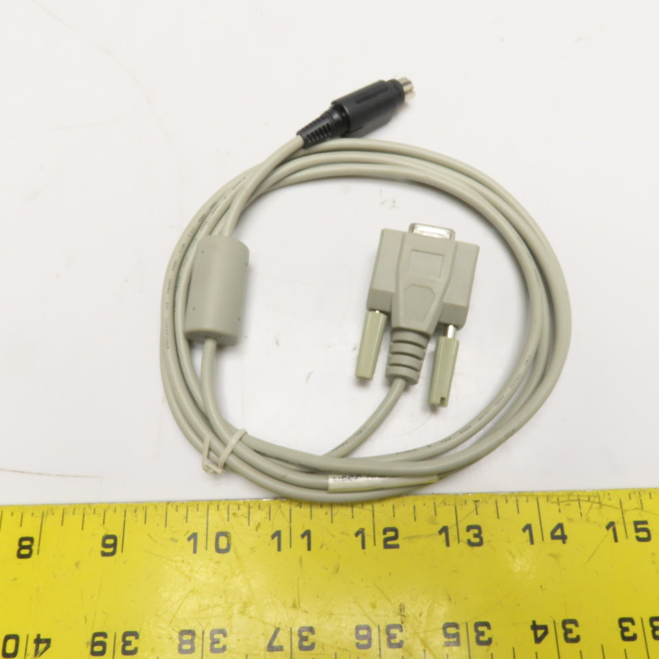 Microscan HESC-006-M 98-AC00-0SC0 DB9 Female to 10-Pin Mini-DIN Interface Cable