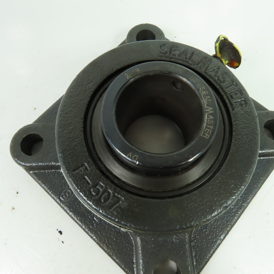 Sealmaster SF-24 1-1/2" Bore 4-Bolt Square Flange Bearing Unit