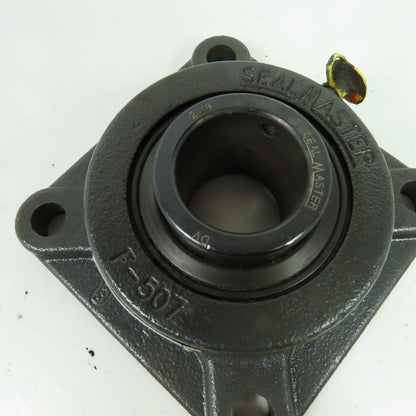 Sealmaster SF-24 1-1/2" Bore 4-Bolt Square Flange Bearing Unit