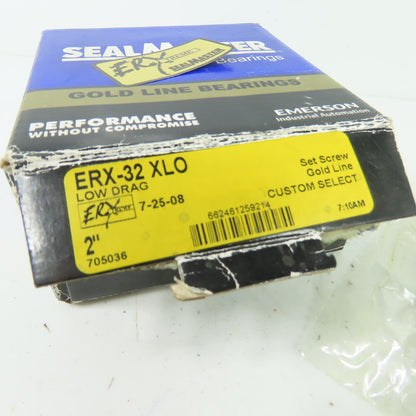 Sealmaster ERX-32 XLO 2" Bore Low Drag Cylindrical Insert Bearing NEW