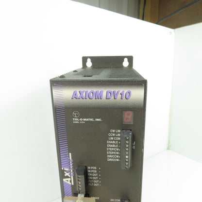 Tol-O-Matic Axiom 3604-9600 DV10 Brushless Control Servo Drive 115/208-230VAC