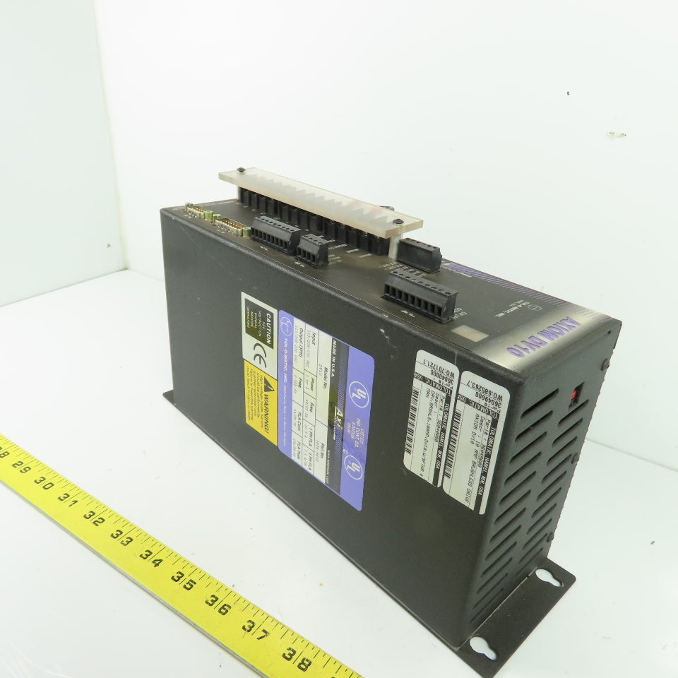 Tol-O-Matic Axiom 3604-9600 DV10 Brushless Control Servo Drive 115/208-230VAC