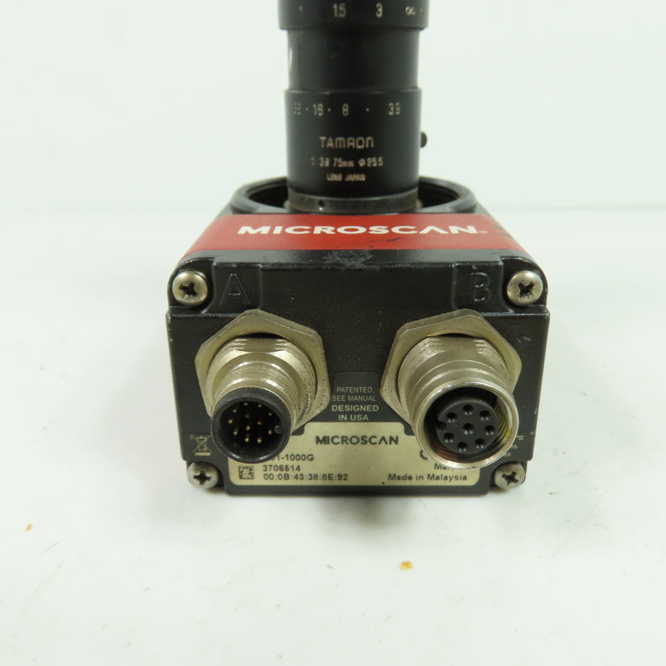 Microscan FIS-6801-1000G QX Hawk Fixed Barcode Scanner 5-28VDC