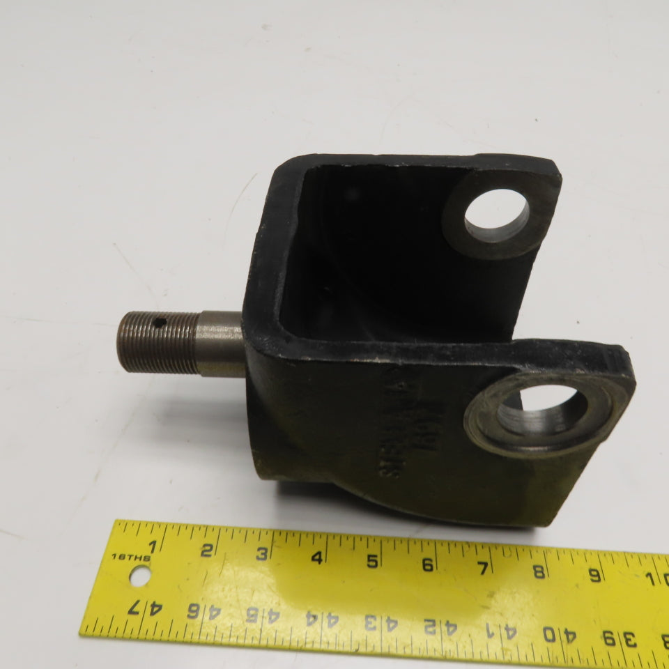 Stellana 7697 Heavy Duty Caster Bracket Mount For 6" Caster M30x2.0 Stud