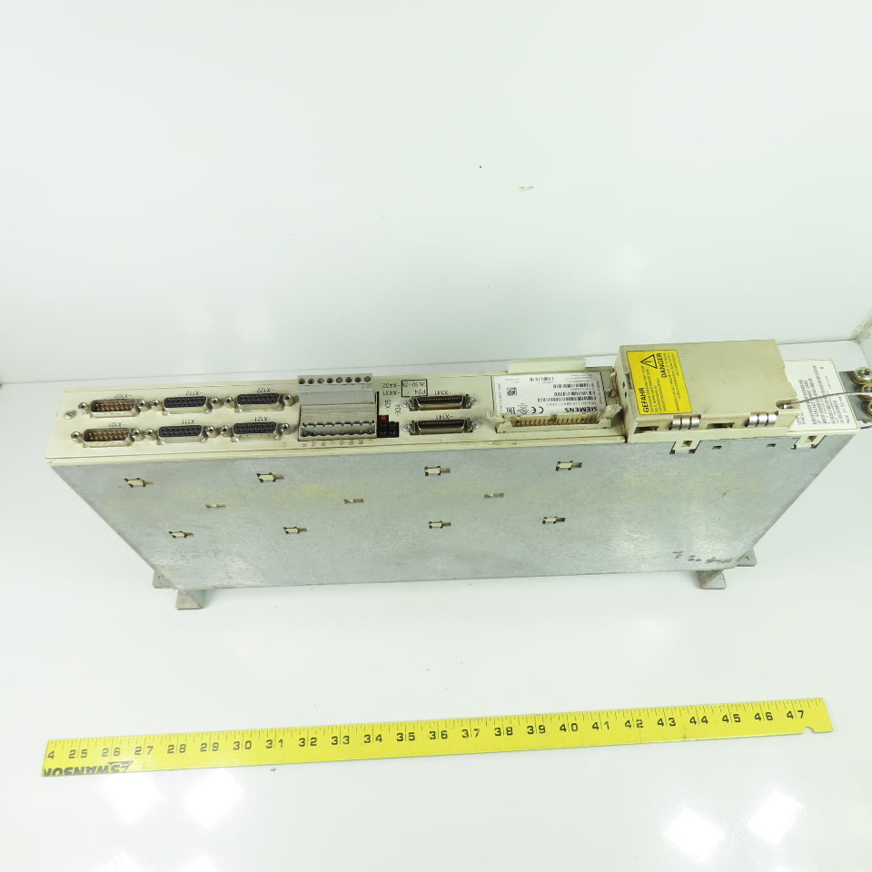 Siemens 6SN1115-0BA11-0AA1 Simodrive 611 Controller Module W/6SN1162-1AA00-0AA0