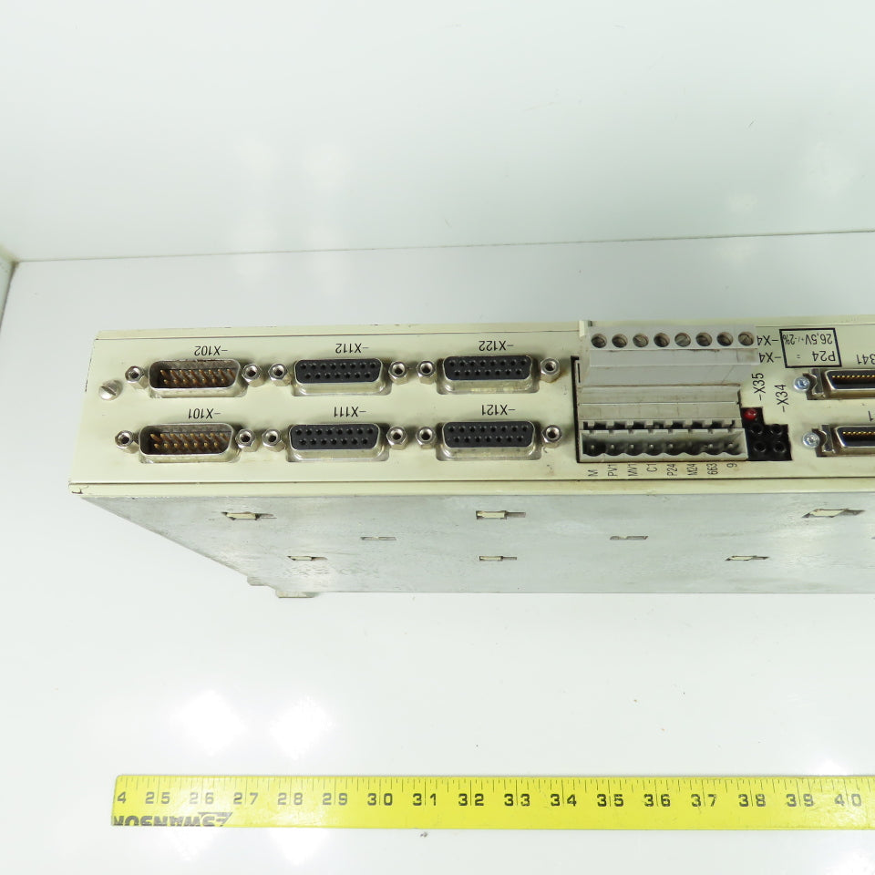 Siemens 6SN1115-0BA11-0AA1 Simodrive 611 Controller Module W/6SN1162-1AA00-0AA0