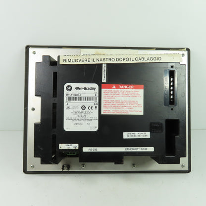 Allen-Bradley 2711-T10G20L1 PanelView 1000 Ser E Rev A FRN 4.46 24VDC