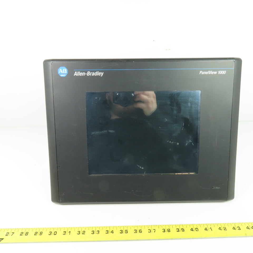 File Rev View Allen-Bradley 2711-T10G20L1 PanelView 1000 Ser E Rev A FRN 4.46 24VDC ...