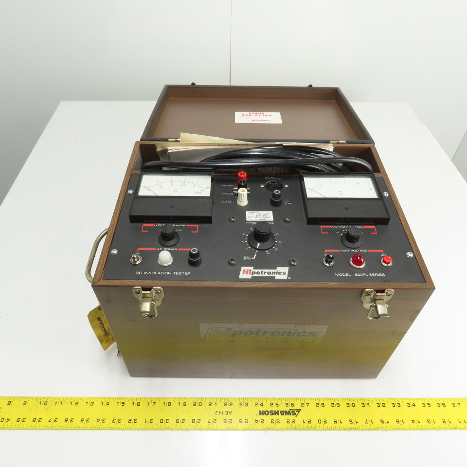 Hipotronics DS111-008 815PL DC Insulation Tester 15kV 5mA 800PL Series