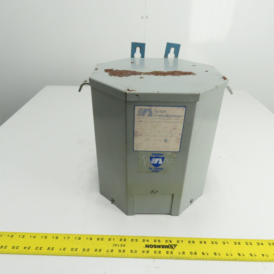 Acme T-2-53515-3S General Purpose Transformer 7.5kVA 240/480V Pri 120/240V Sec