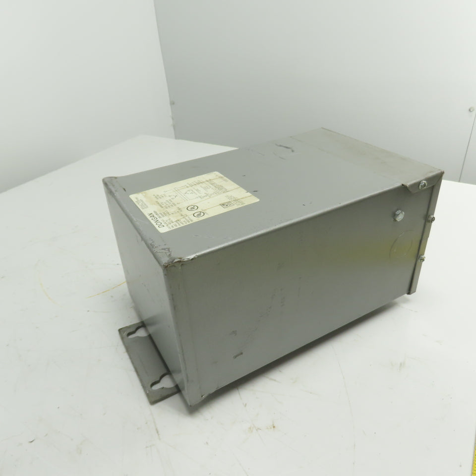 Dongan 85-1050SH 3kVA 1Ph General Purpose Transformer 240/480V Pri 120/240V Sec