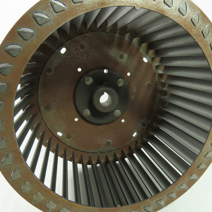 Steel Squirrel Cage Blower Fan Wheel 8-1/4" OD 4" Wide