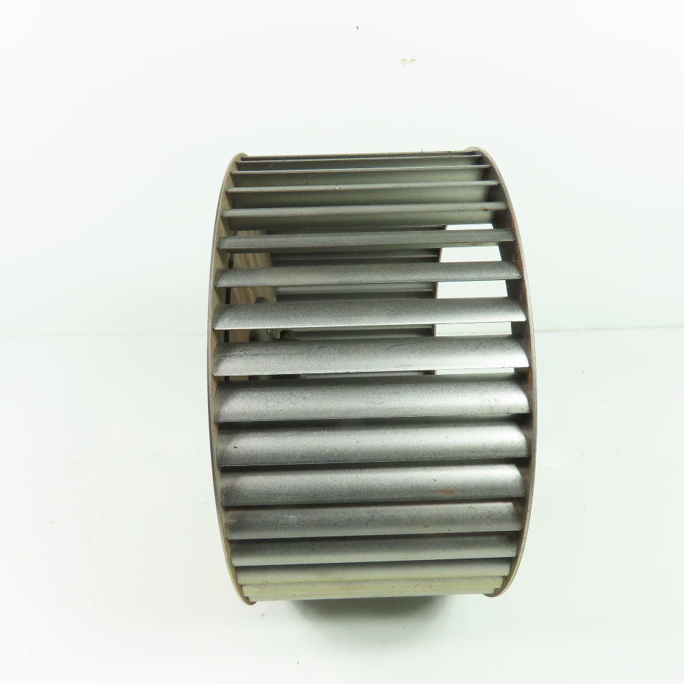 Steel Squirrel Cage Blower Fan Wheel 8-1/4" OD 4" Wide