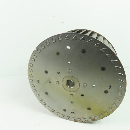 Steel Squirrel Cage Blower Fan Wheel 8-1/4" OD 4" Wide