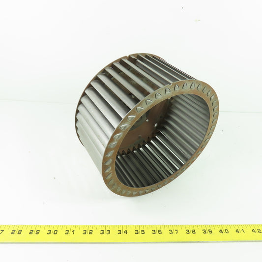 Steel Squirrel Cage Blower Fan Wheel 8-1/4" OD 4" Wide
