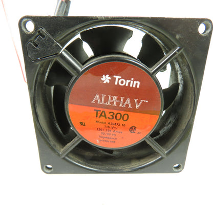 Torin A30473-10 TA300 Alpha V Axial Cooling Fan 115V 50/60Hz 0.120/0.104A