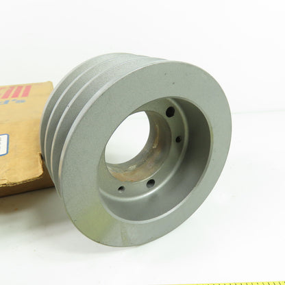 TB Woods 4.6X3B-SD 3-Groove V-Belt Pulley Sheave Max 5050 RPM NEW 4-7/8" OD