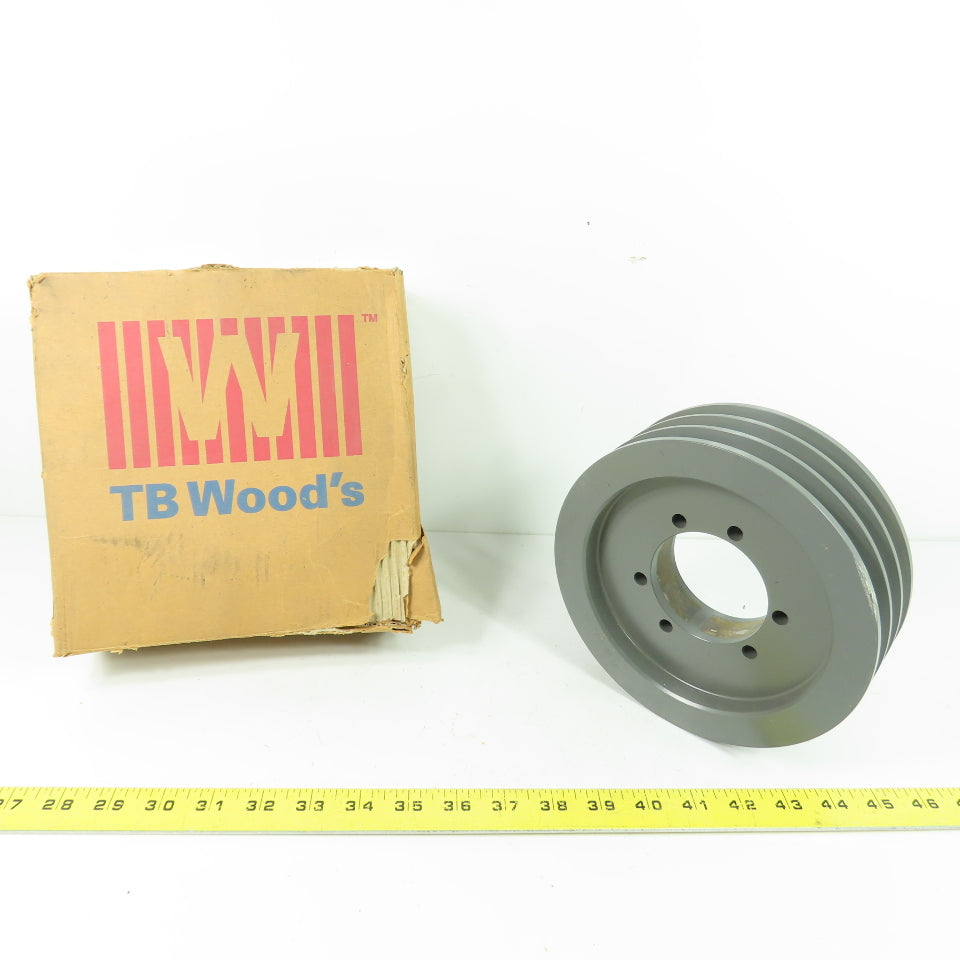 7.0X33-SK 3-Groove V-Belt Pulley Sheave 7-3/8" OD 2-1/2" Wide NEW