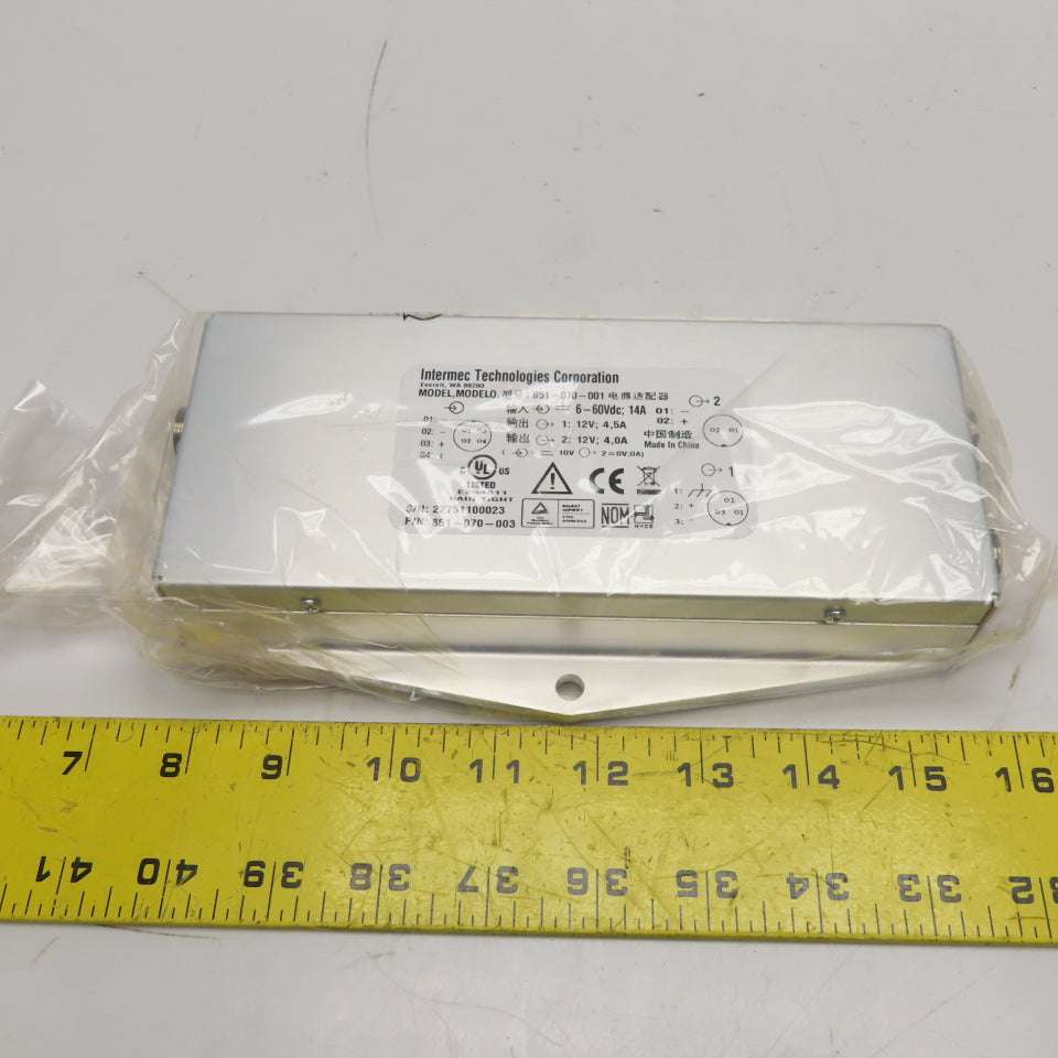 INTERMEC 851-070-001 DC to DC Power Converter 6-60VDC Input 12VDC