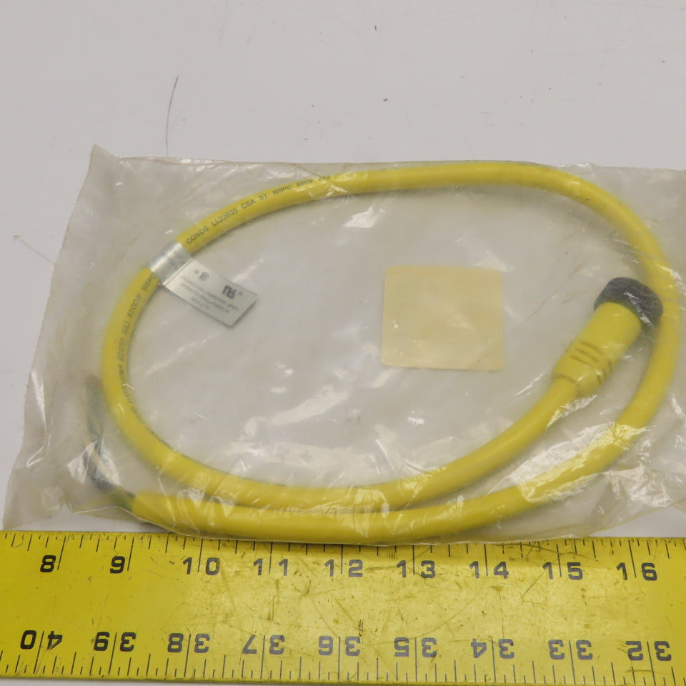 Brad Harrison 40901 Mini-Change Cordset 3P Female 3ft 16-3 PVC Cord