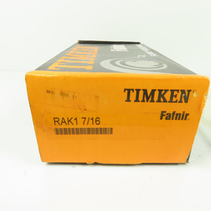 Timken RAK1 7/16 2-Bolt Pillow Block Bearing 1-7/16" Bore NEW