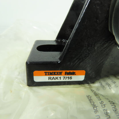 Timken RAK1 7/16 2-Bolt Pillow Block Bearing 1-7/16" Bore NEW
