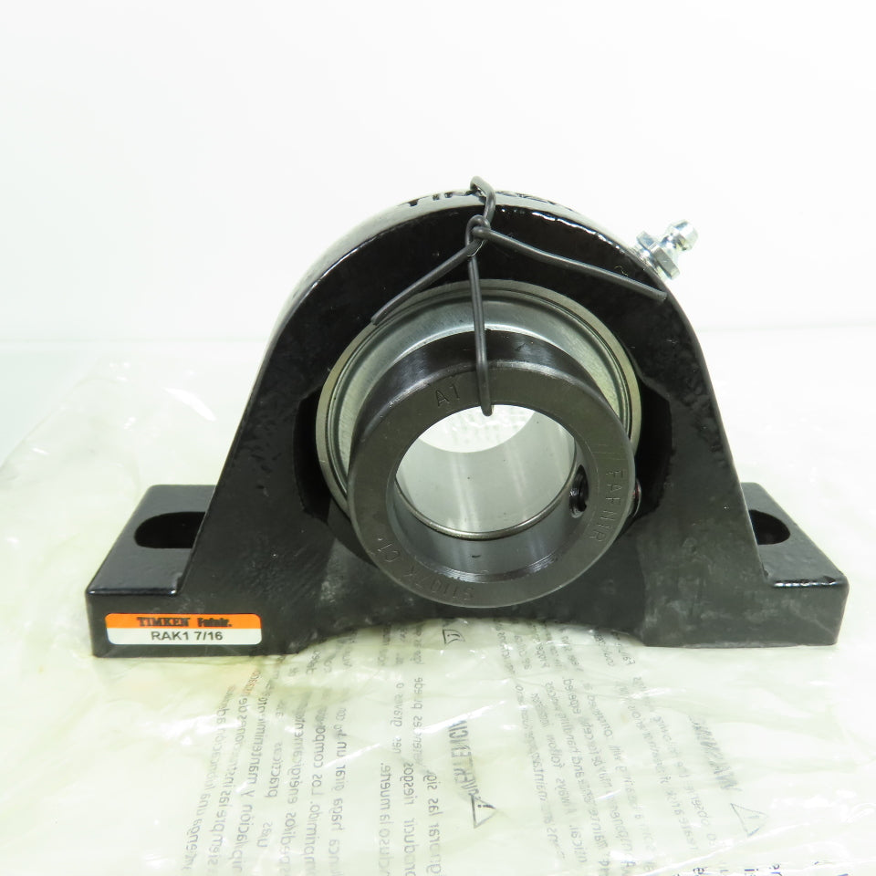 Timken RAK1 7/16 2-Bolt Pillow Block Bearing 1-7/16" Bore NEW