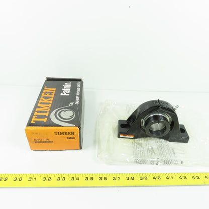 Timken RAK1 7/16 2-Bolt Pillow Block Bearing 1-7/16" Bore NEW