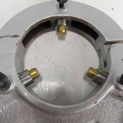 3 Point Swing Top Lathe Steady Rest 6-3/4" Bore 18-1/4" Tall 8-1/2"Center Height