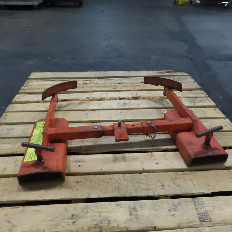 Wesco Poly Jaws Fork Mounted Single Drum Grab 1000lb Capacity