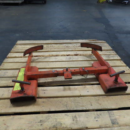 Wesco Poly Jaws Fork Mounted Single Drum Grab 1000lb Capacity
