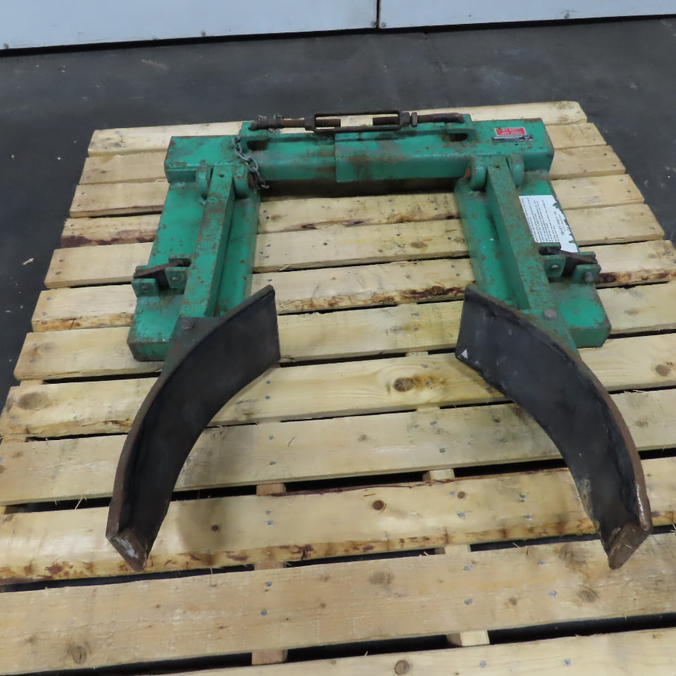 Valley Craft Model 6145 Fork Mounted Single Drum Grab 1500lb Capacity